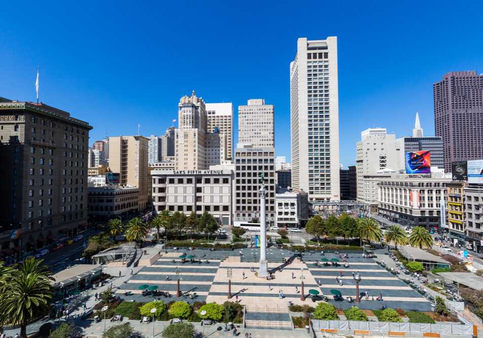 View of Union Sqaure